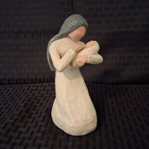 Willow Tree Nativity Mary with Baby Jesus Beautiful Figurine